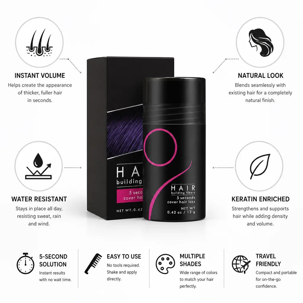Hair Thickening Powder Keratin-Enriched Instant Volume
