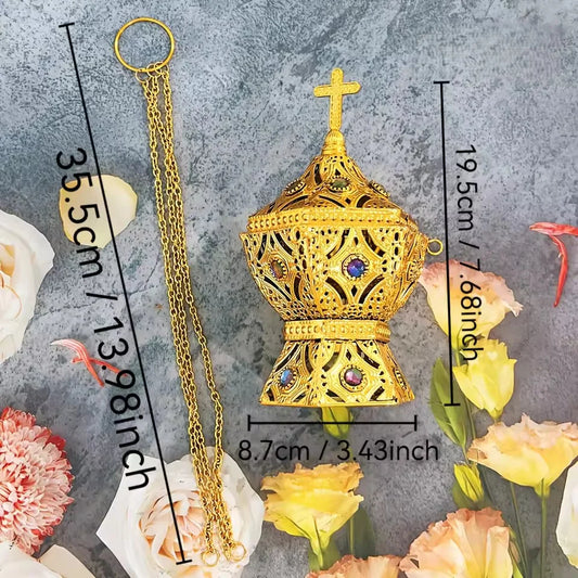 Hanging Incense Burner Clean Burning Ash Catcher
