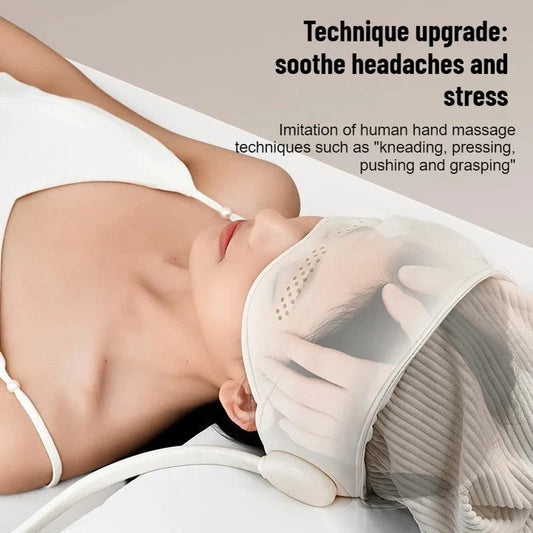 Head & Eye Massager Air Compression & Heat Cordless