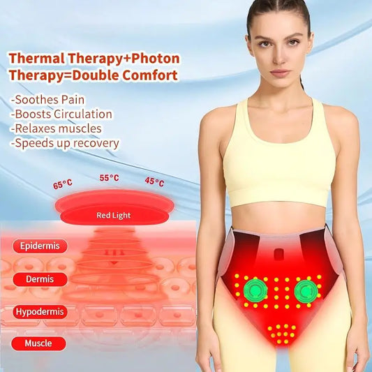 Heated Briefs Targeted Red Light Heat 3 Levels