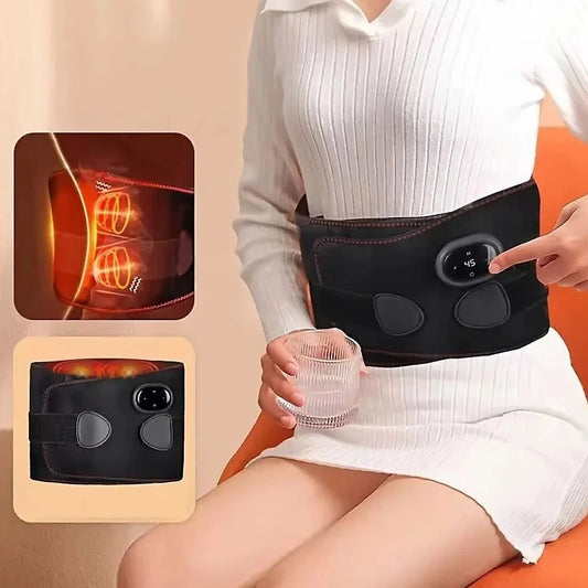 Heated Waist Belt Infrared Heat & Dual Vibration