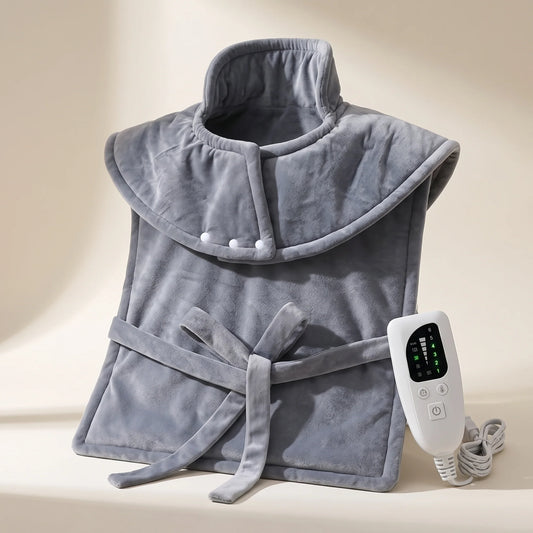 Heated Wrap Adjustable Heat Cordless Neck Shoulder & Back
