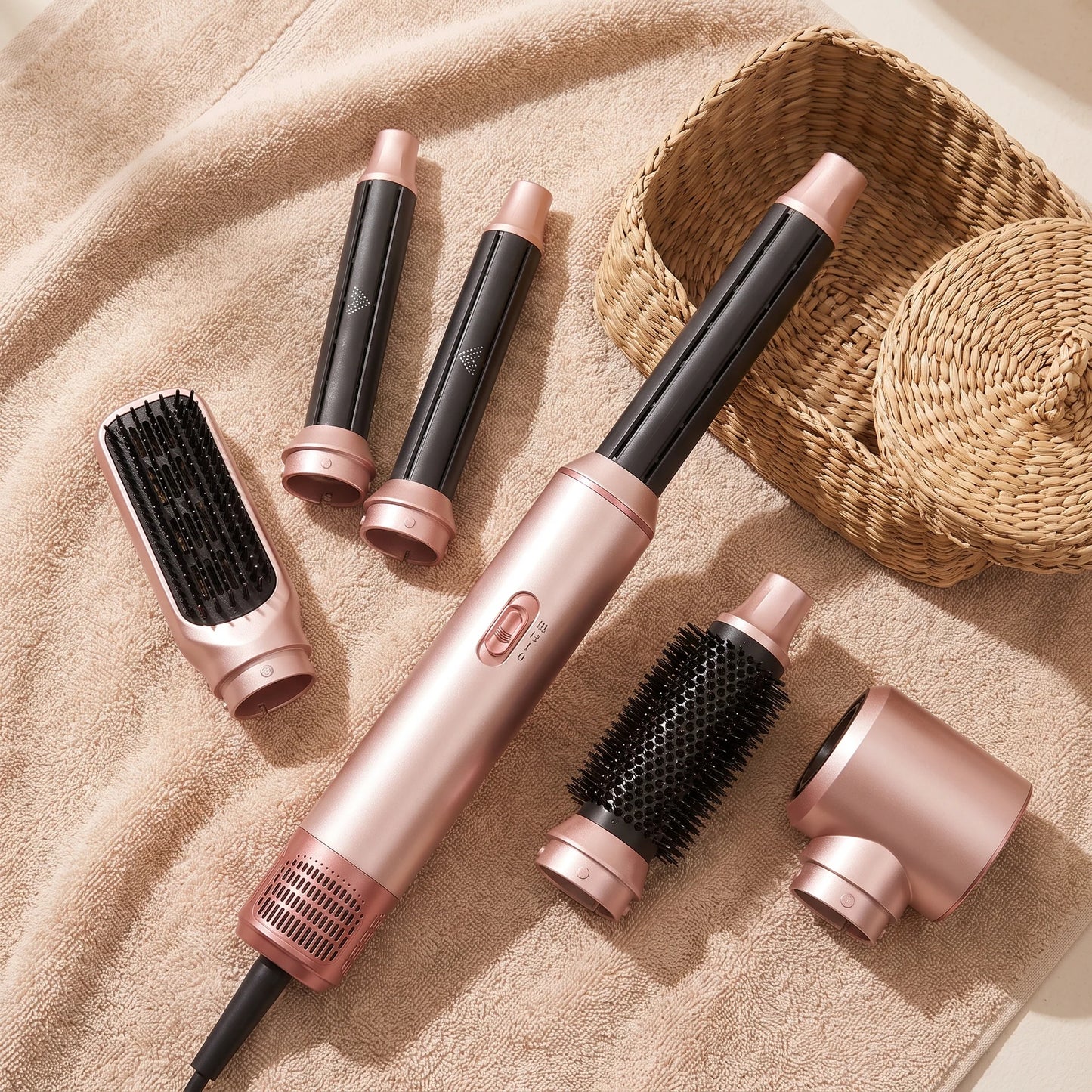 Hot Air Styler 5-In-1 Ionic Ceramic Coated