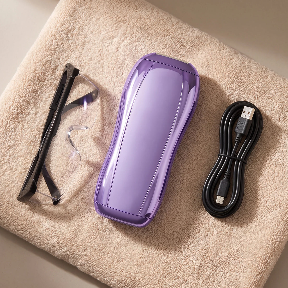 IPL Hair Remover Chilled Contact Plate Adjustable Power