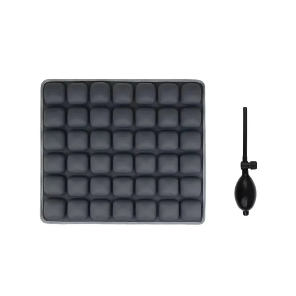 Inflatable Seat Cushion Adjustable Firmness Pressure Relief