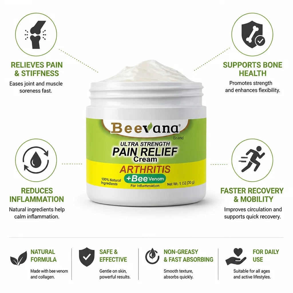 Joint Cream Bee Venom & Collagen Pain Relief