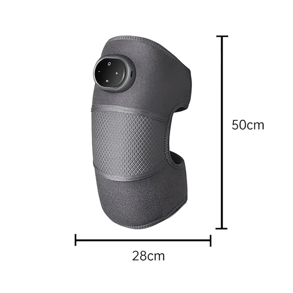 Knee Massager Wrap USB Rechargeable Heat & Vibration