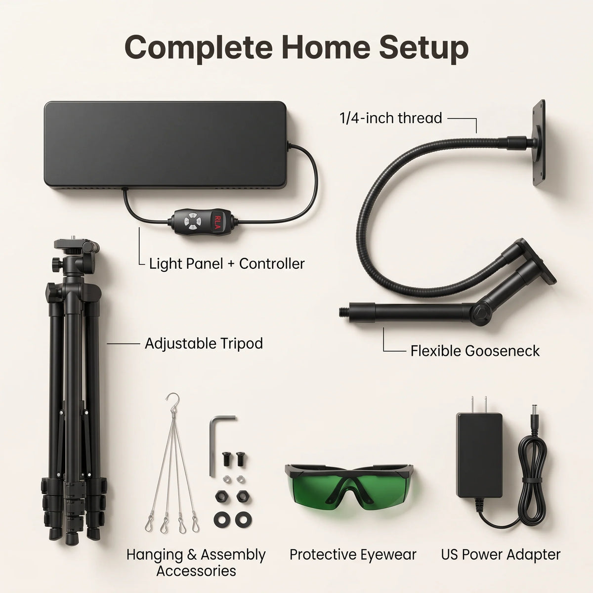 Light Therapy Panel Dual Red & Near-Infrared Tripod