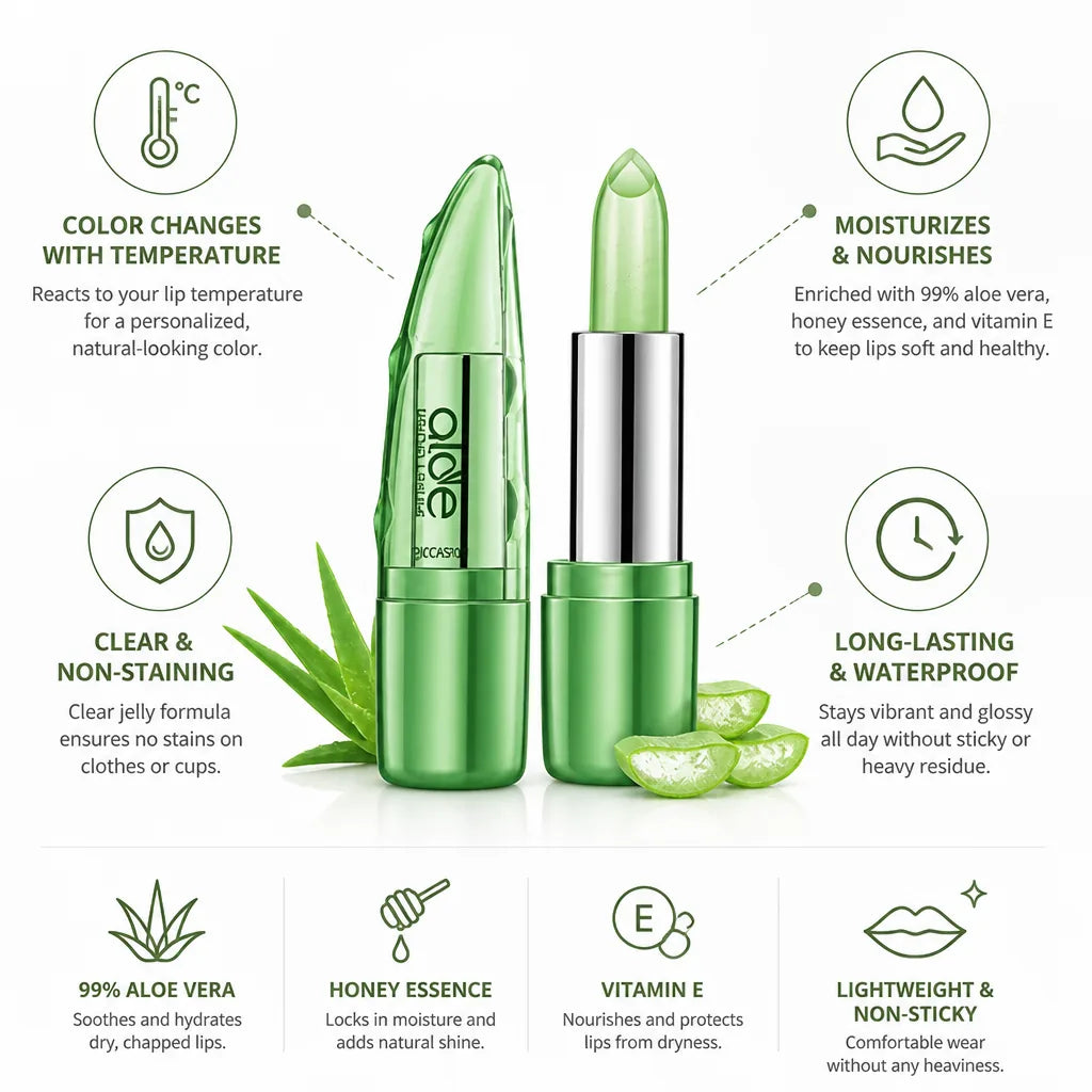 Lip Balm Color-Changing Aloe Vera