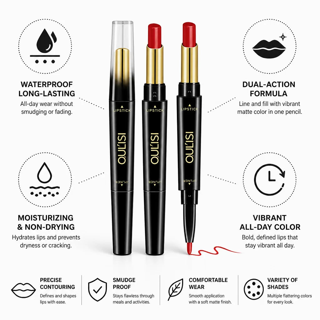 Lip Liner Matte Contour & Color Waterproof