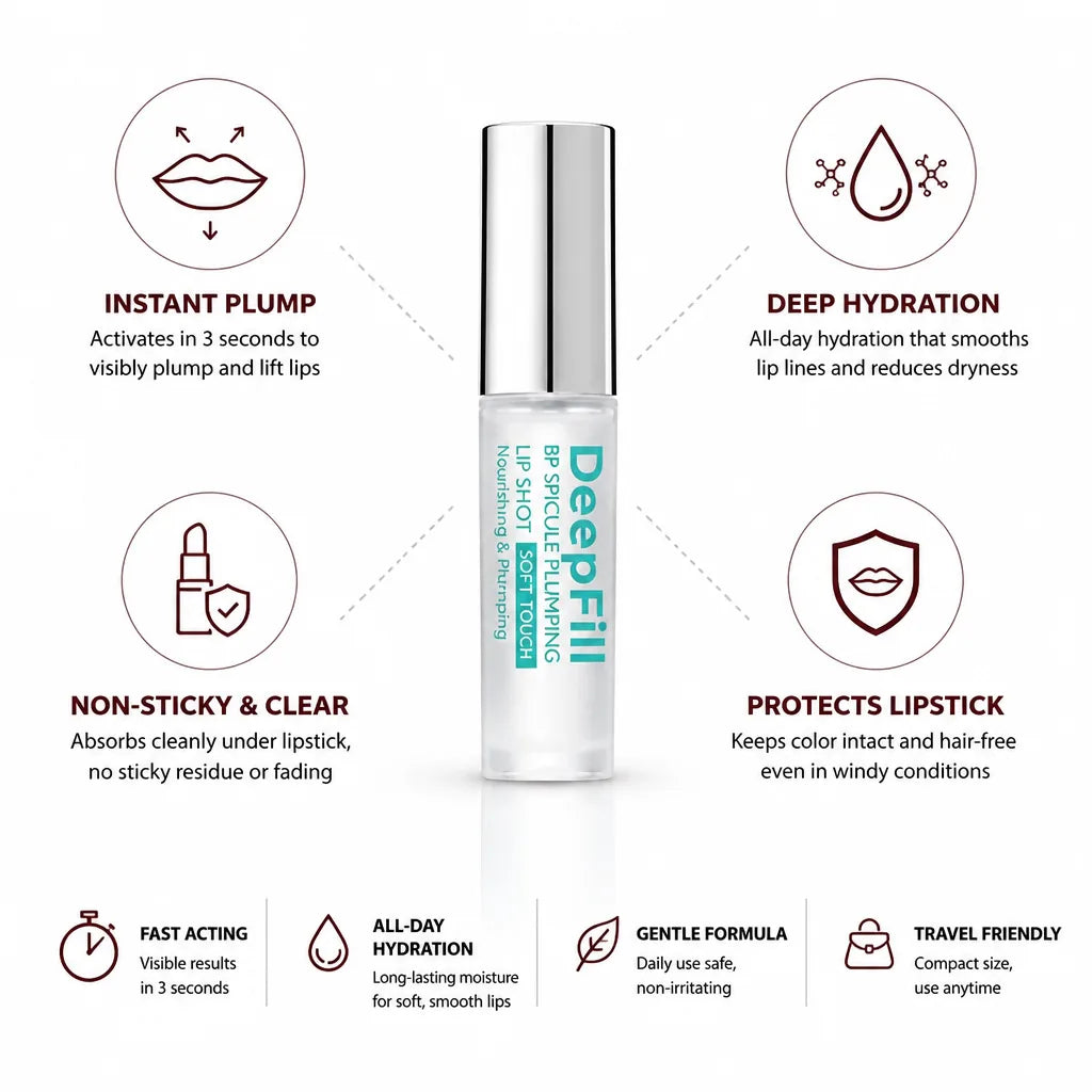 Lip Plumping Serum Instant Plump Hydrating & Non-Sticky