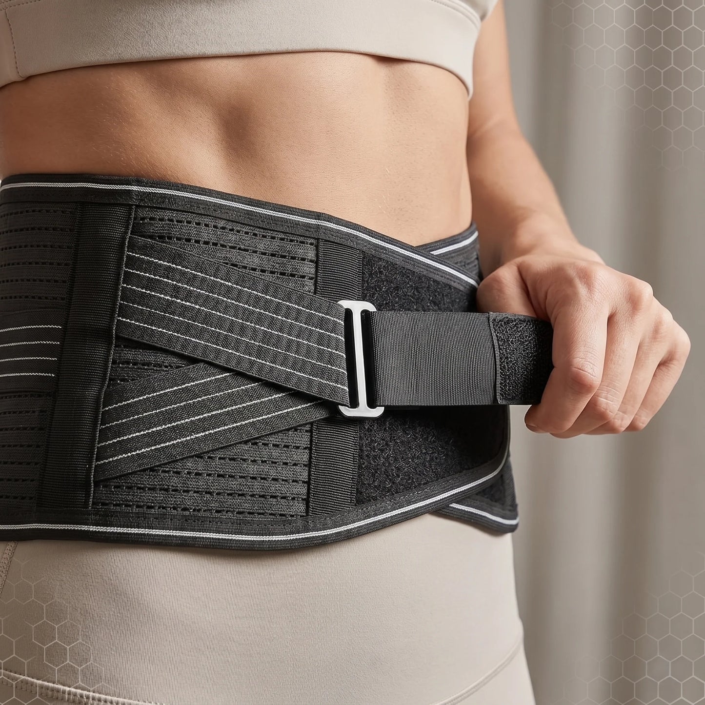 Lower Back Support Belt Adjustable S To 3XL Lightweight
