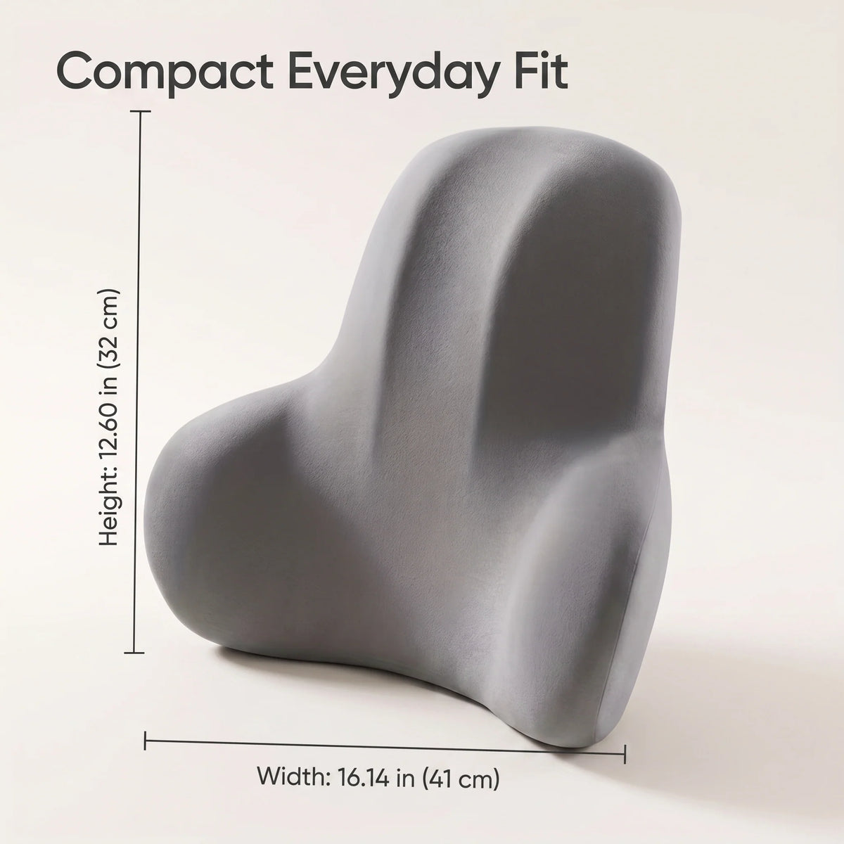 Lumbar Cushion Contoured Memory Foam Office & Car