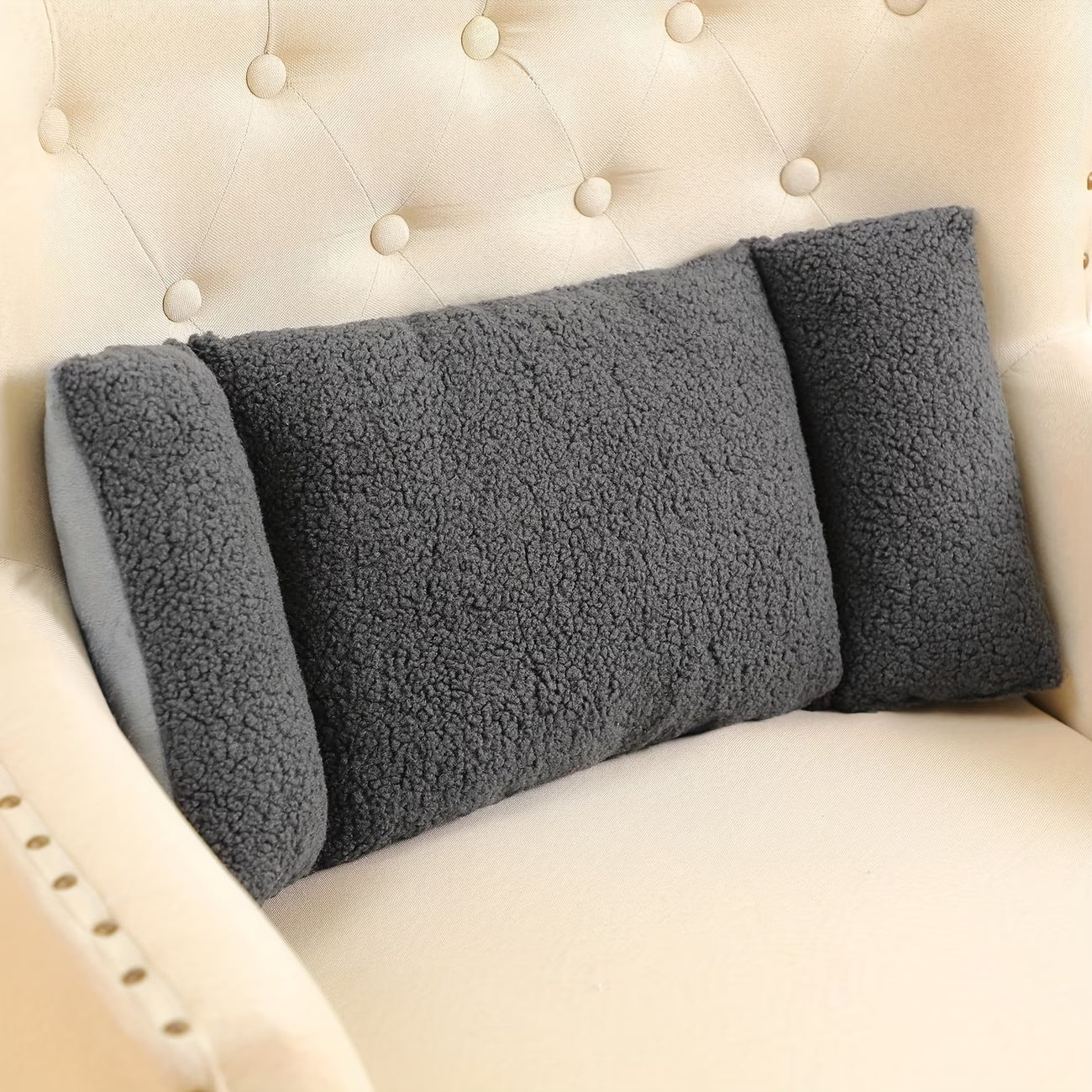 Lumbar Support Pillow Targeted Relief For Couch Bed Chair