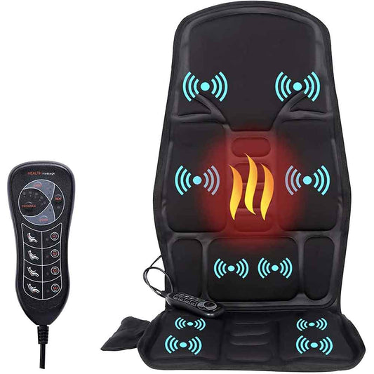 Massage Cushion Heated Shiatsu Adjustable Settings