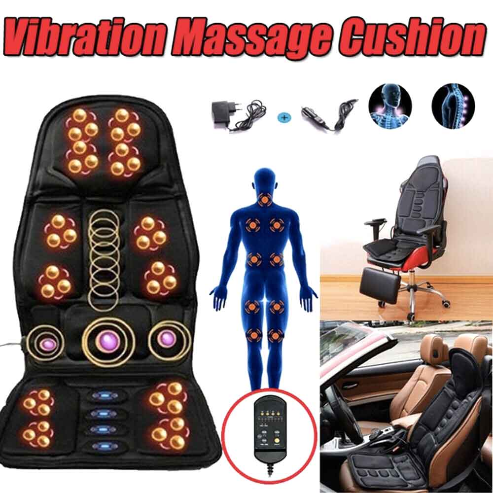 Massage Cushion Heated Shiatsu Adjustable Settings