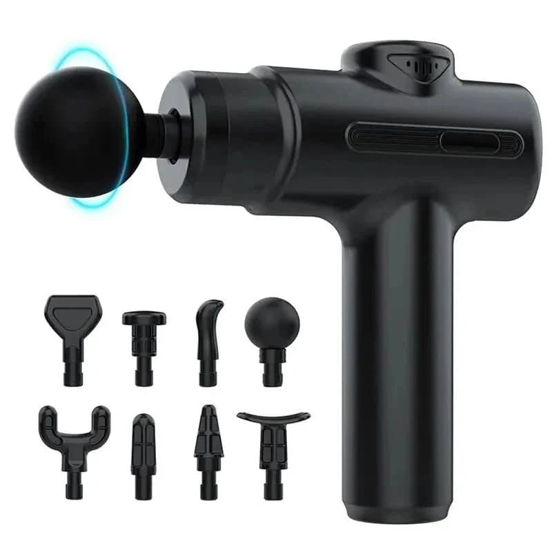 Massage Gun Deep Tissue Rechargeable Eight Interchangeable Heads