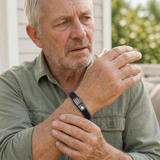 Medical Alert Bracelet Blood Thinner One Size Fits All