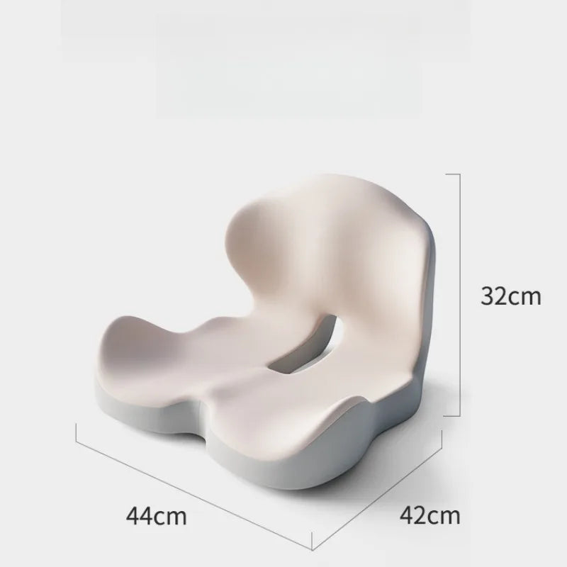 Memory Foam Seat Cushion Ergonomic Back Support