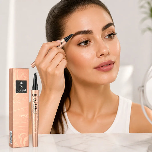 Microblading Eyebrow Pencil 4-Pronged 3D Tip Waterproof & Smudgeproof