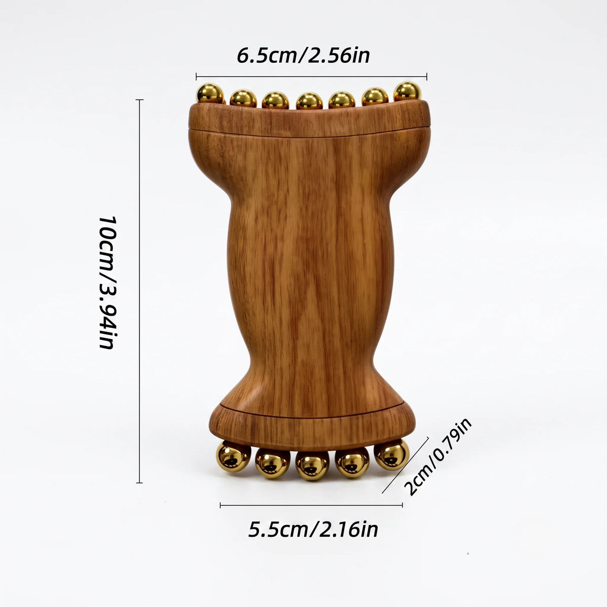 Neck & Body Massage Roller Wooden Ergonomic
