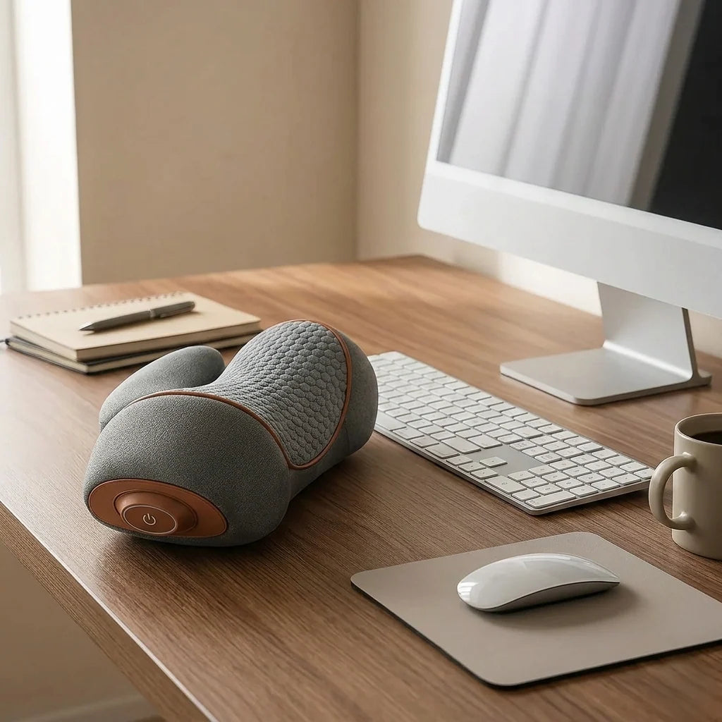 Neck Massage Pillow Cordless Targeted Relief