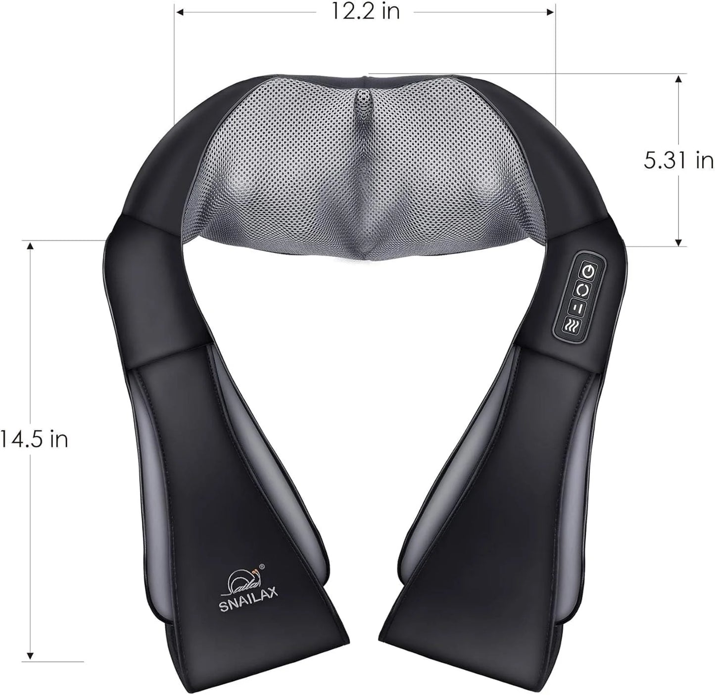 Neck & Shoulder Massager Cordless 8-Node Heat