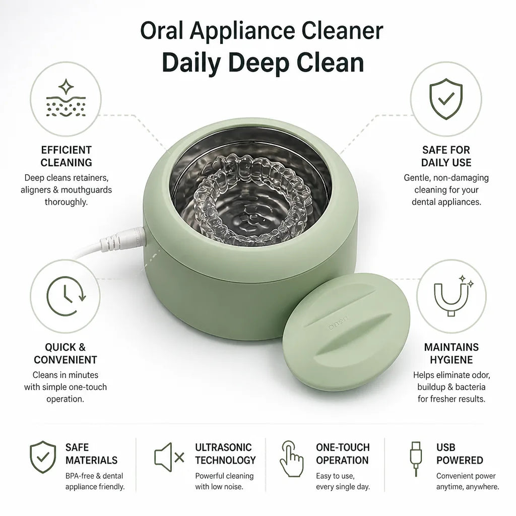 Oral Appliance Cleaner Daily Deep Clean