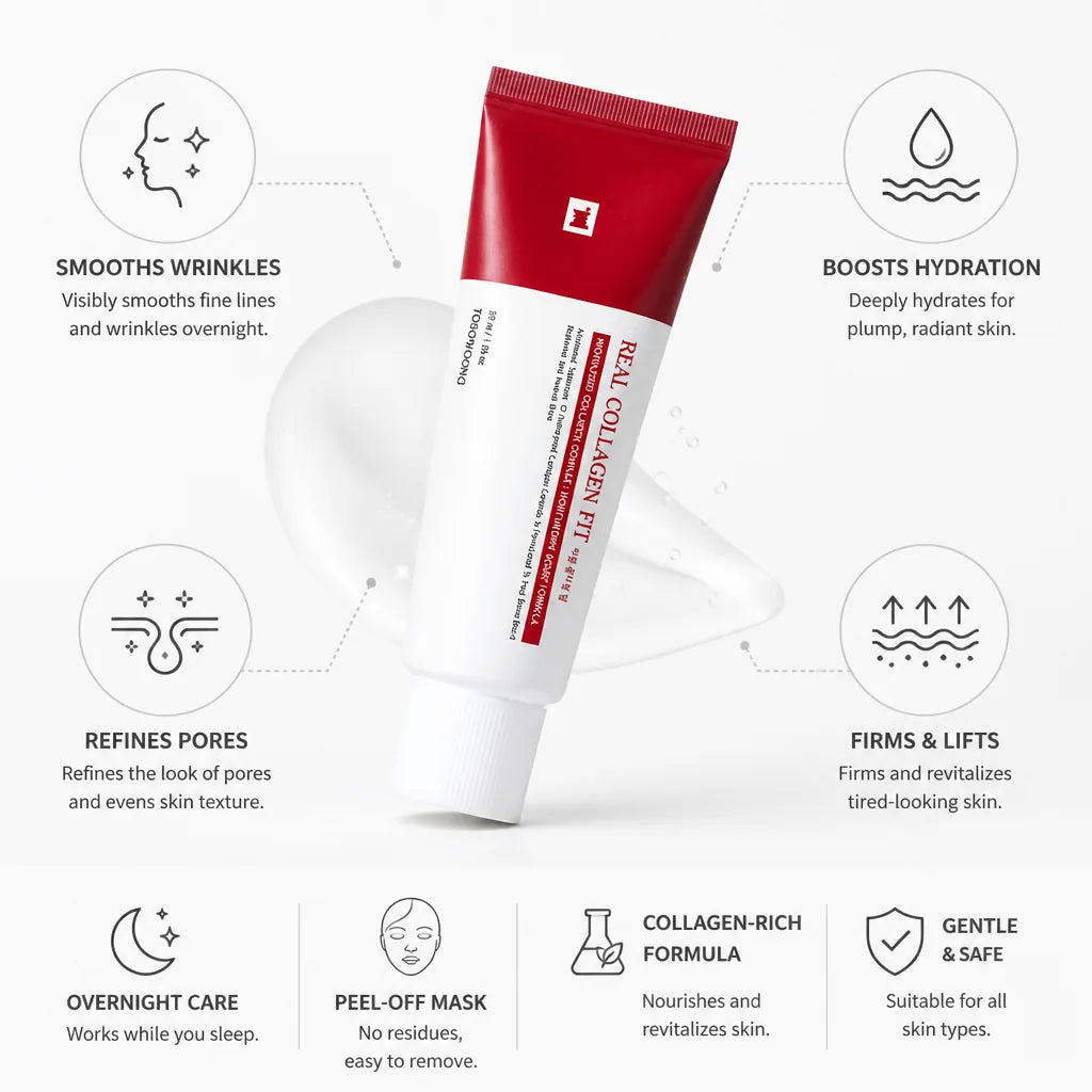 Overnight Peel-Off Mask Collagen Firming & Hydrating