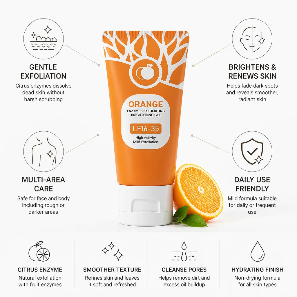 Peeling Gel Citrus Enzyme Brightening Face & Body