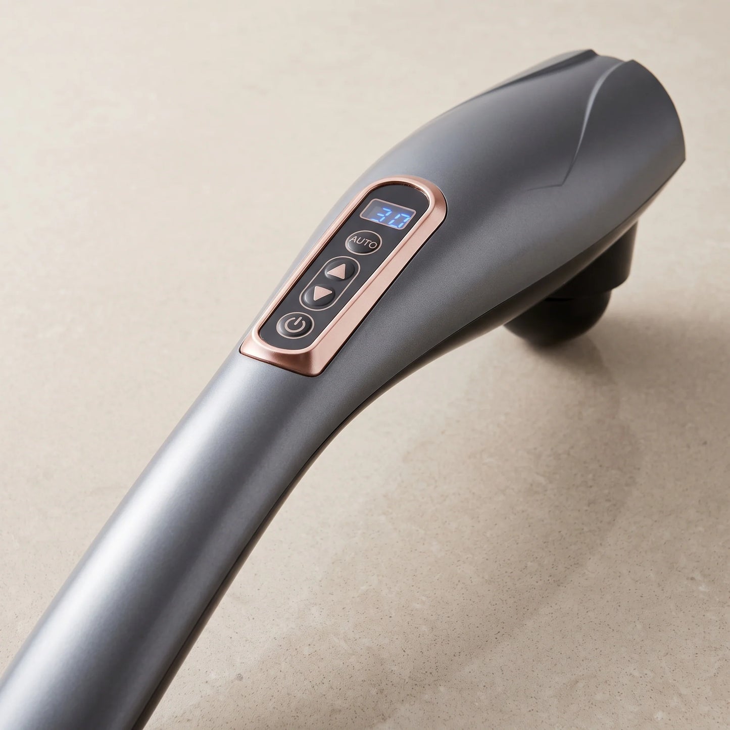 Percussion Massage Wand Long-Reach 6 Interchangeable Heads