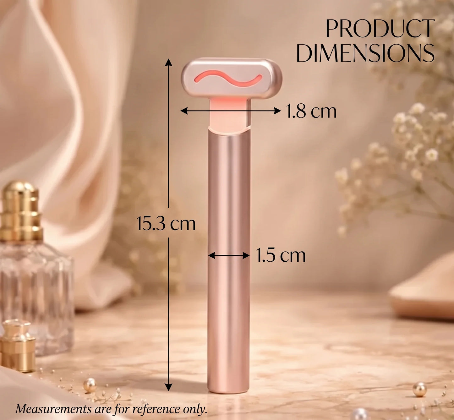 Red Light Therapy Wand Handheld Cordless Collagen Boosting