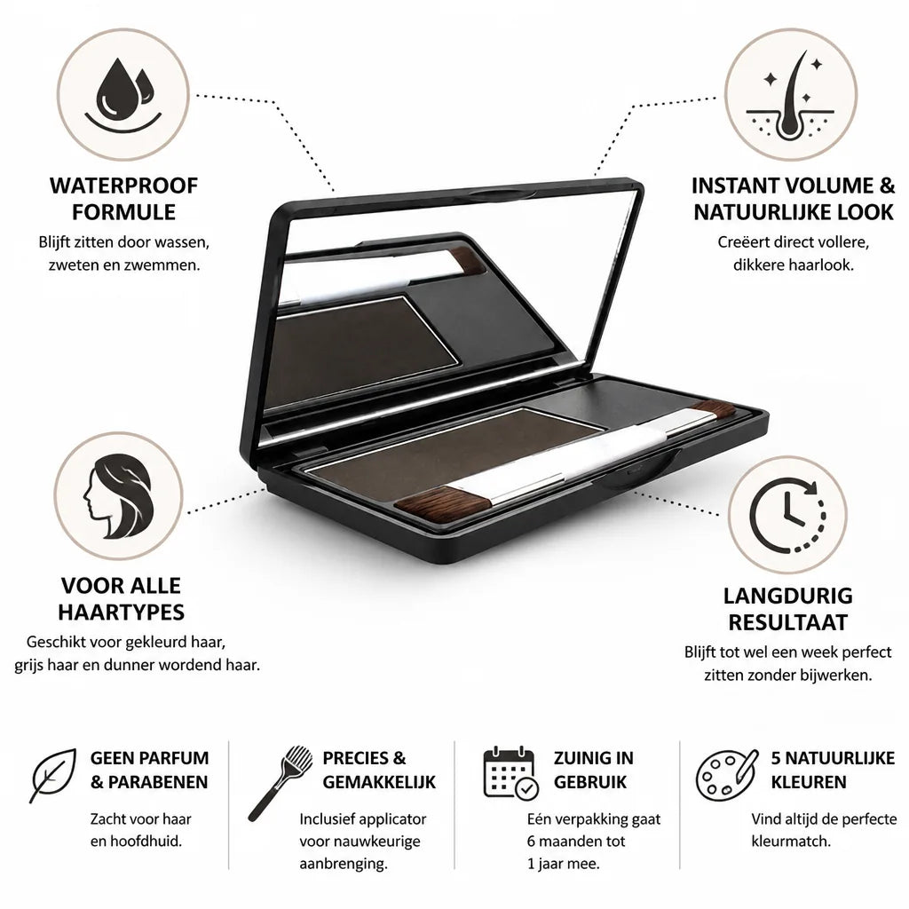 Root Touch-Up Powder Waterproof & Instant Thickening