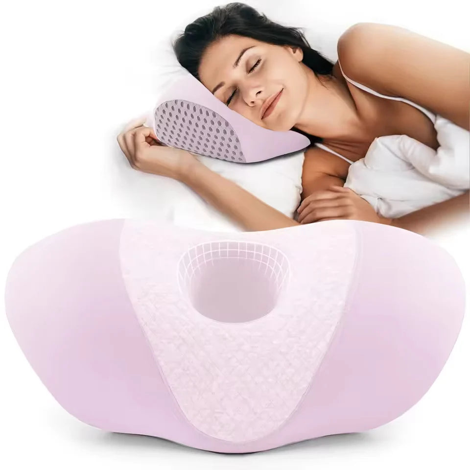Side Sleeper Pillow Memory Foam Ear Relief