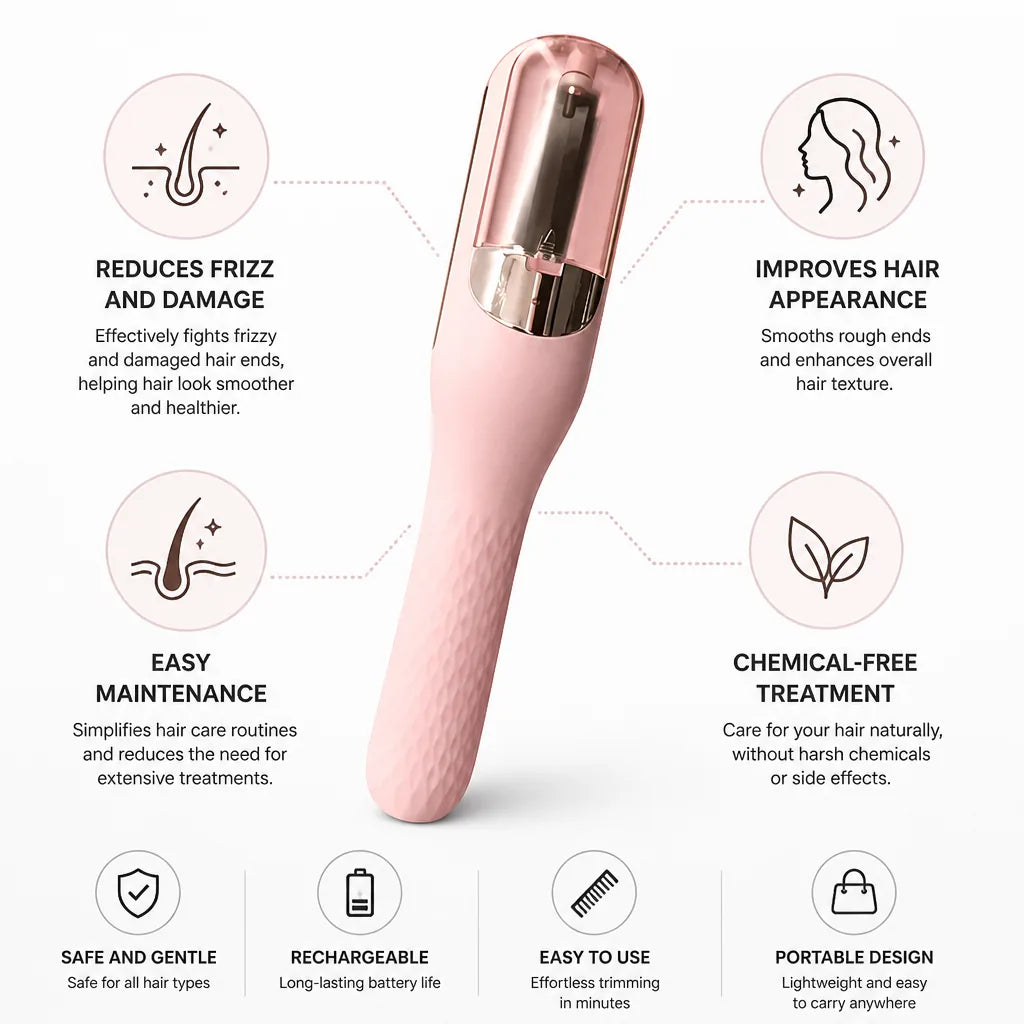 Split-End Trimmer Frizz-Reducing & Chemical-Free