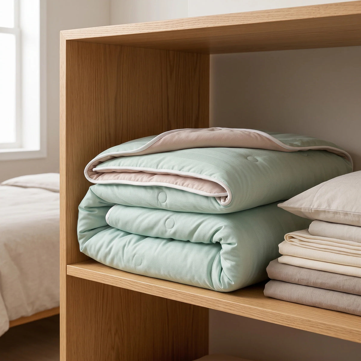 Summer Comforter Double-Sided Cool-Touch Lightweight & Breathable