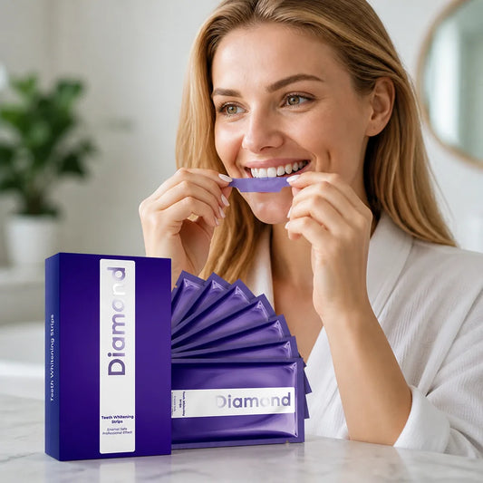 Teeth Whitening Strips Non-Slip Enamel-Friendly
