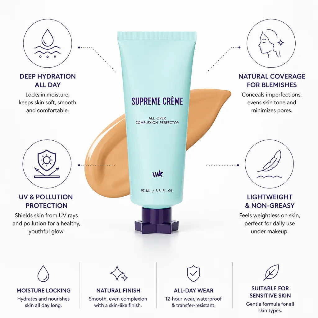 Tinted Moisturizer Moisture-Locking Natural Coverage UV Protection