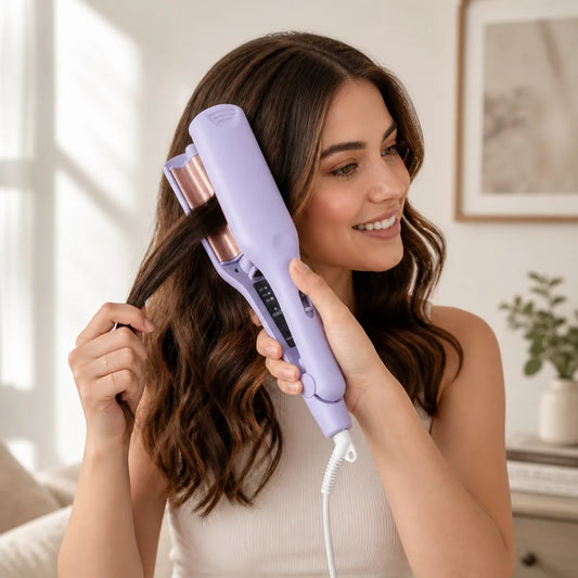 Triple-Barrel Curler French Waves 1.25 Inch Barrels