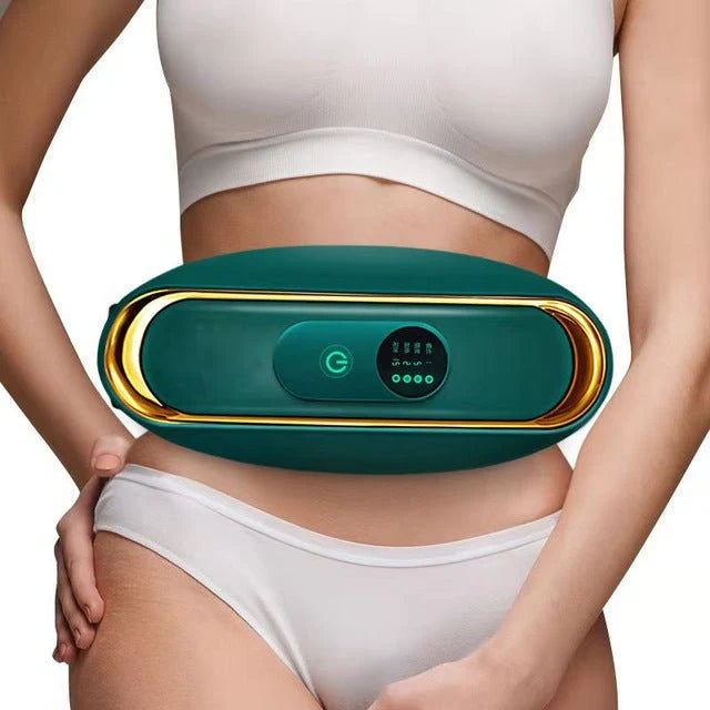Waist Massager Belt Cordless Rechargeable Vibration & Heat