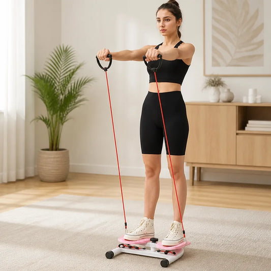 Waist Twister Board Resistance Bands & Foot Massage