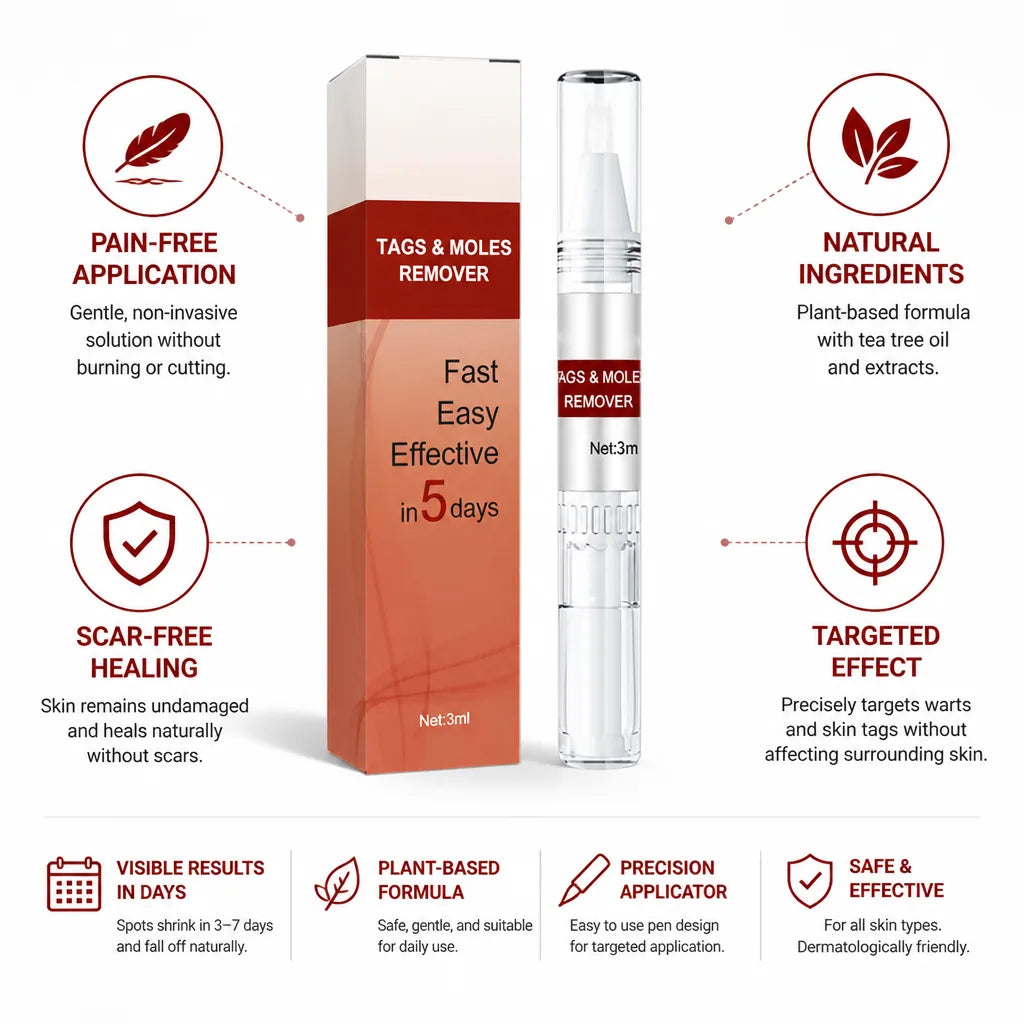 Wart Remover Pen Precision Applicator Pain-Free