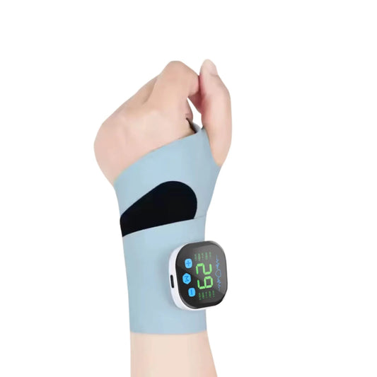 Wrist Support Wrap Adjustable Compression & Rechargeable Massage