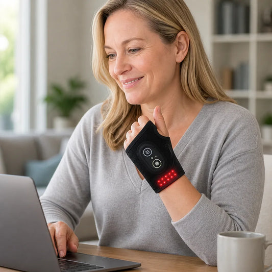 Wrist Wrap Light Therapy & Adjustable Support