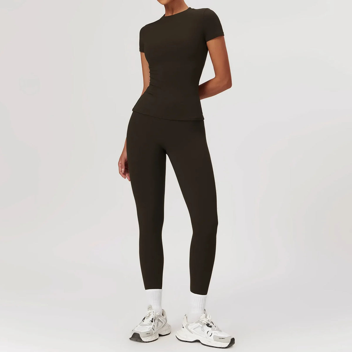 Yoga Set Quick-Dry Sports Bra & High-Waist Leggings