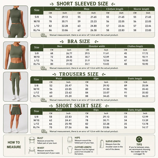 Yoga Set Quick-Dry Sports Bra & High-Waist Leggings