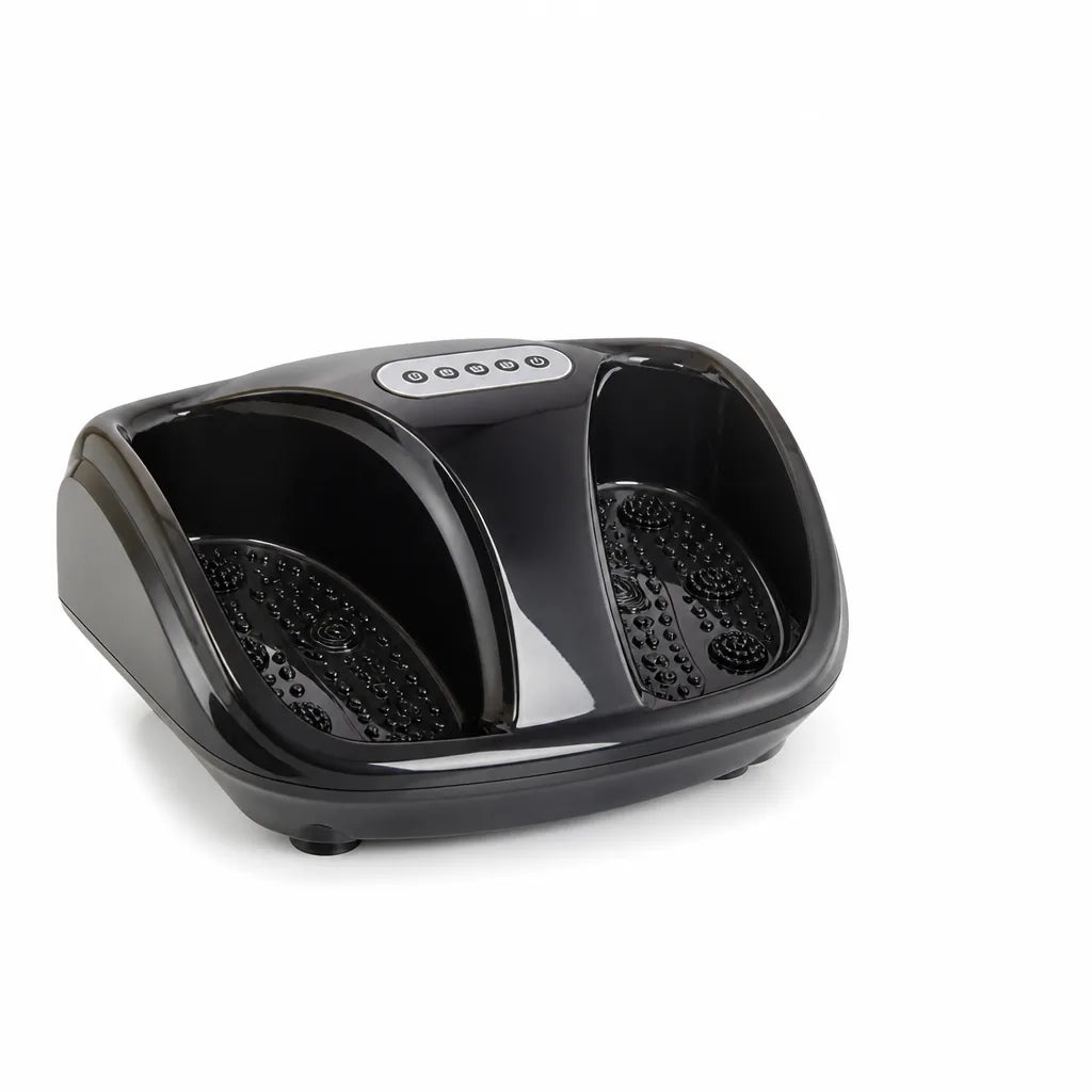 Heated Foot Massager with Customizable Speed and Intensity