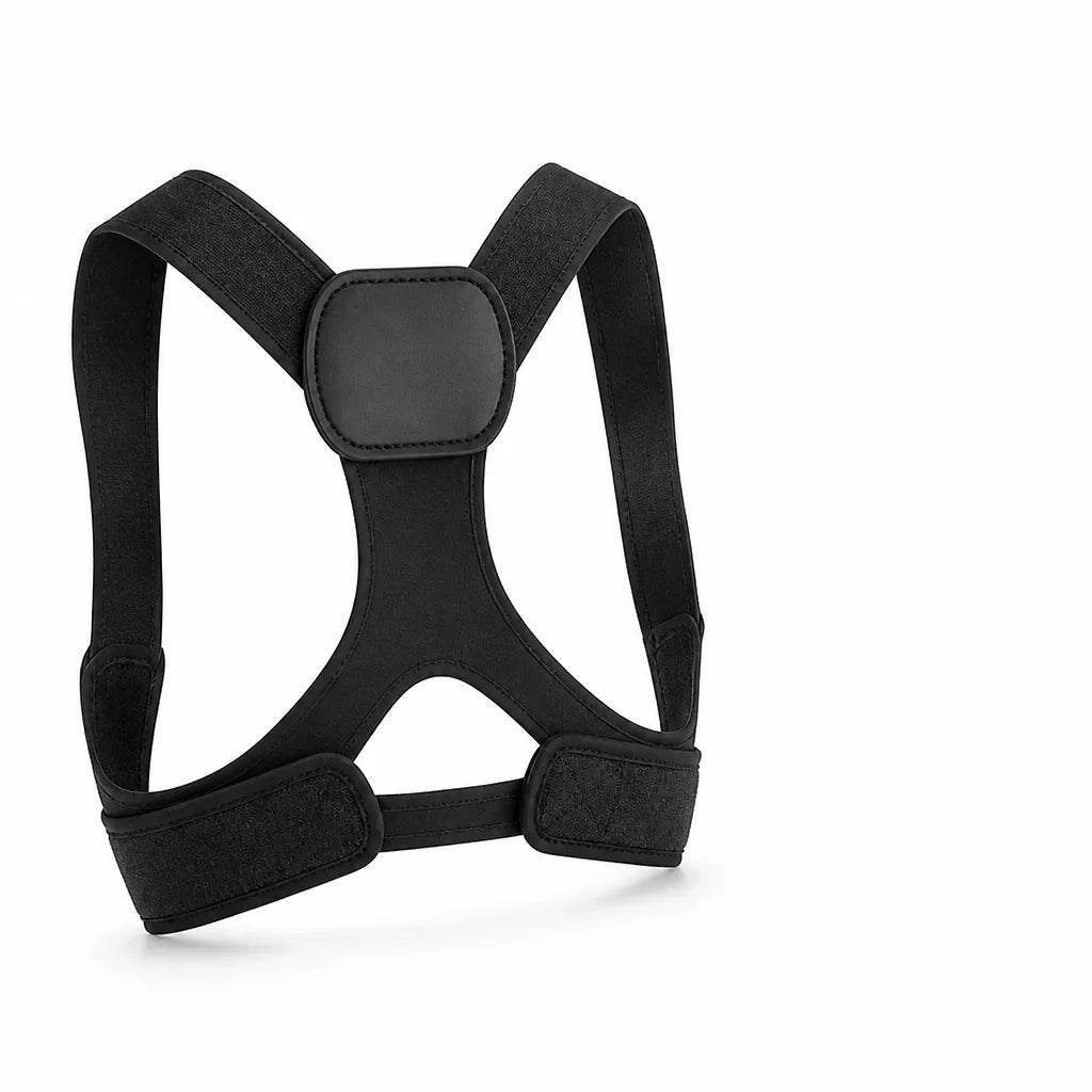 Invisible Under-Clothing Posture Corrector Brace (Adjustable Hook-and-Loop Straps)