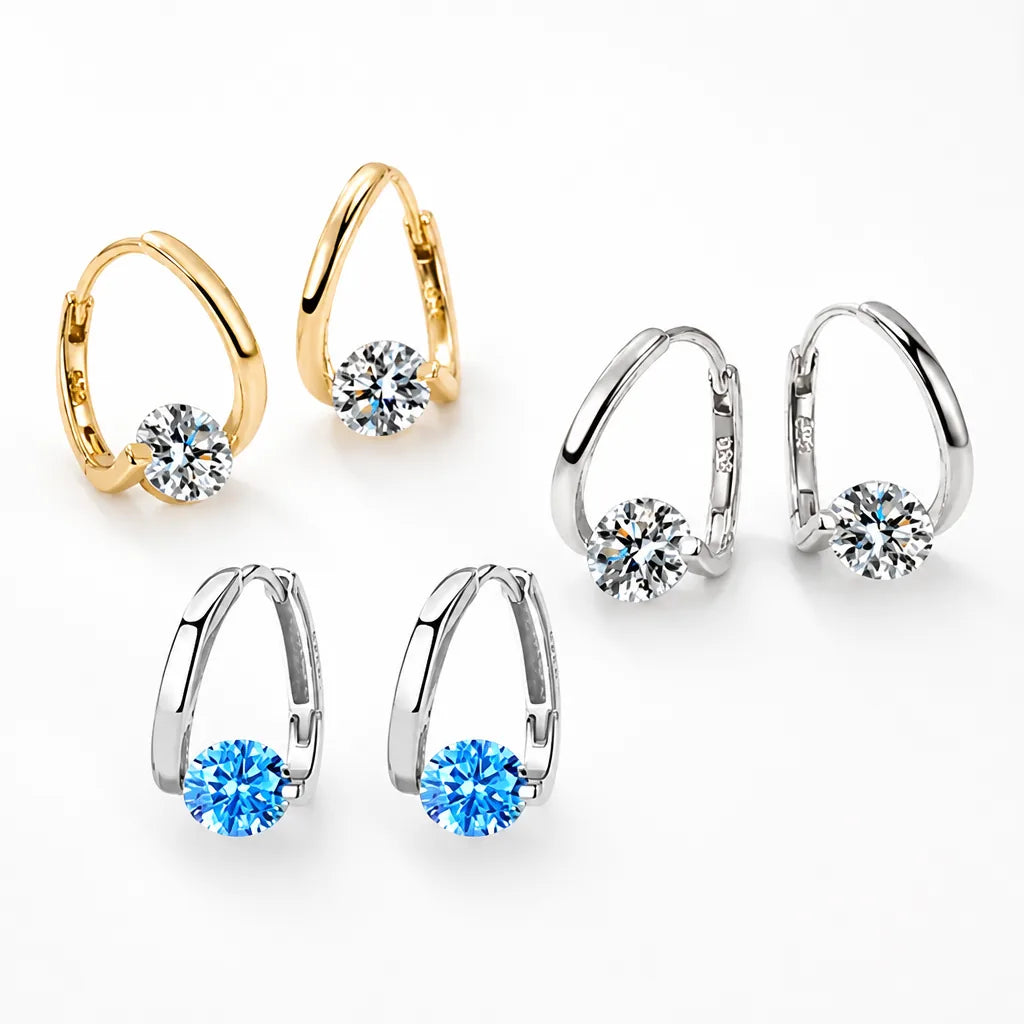 Earrings Germanium & Magnetic Slim Lightweight