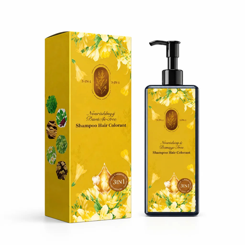 Hair Color Plant-Based 3-in-1 Nourishing & Damage-Free